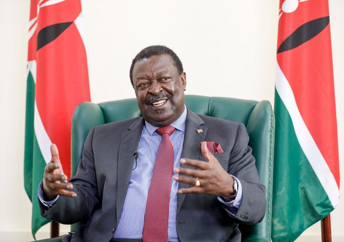 Kenyas Chief Cabinet Minister and Foreign Minister Mudavadi