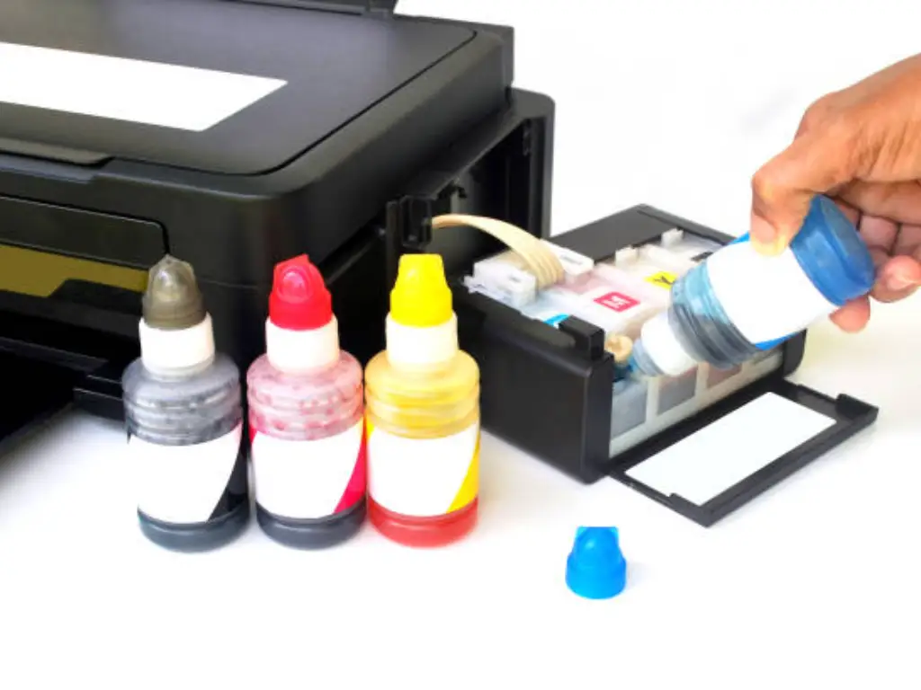 refilling printer ink